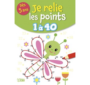 JE RELIE LES POINTS DE 1 À 40