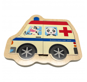 PUZZLE EN BOIS POUR ENFANTS...