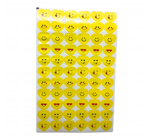 198 GOMMETTES COEURS EMOJIS...